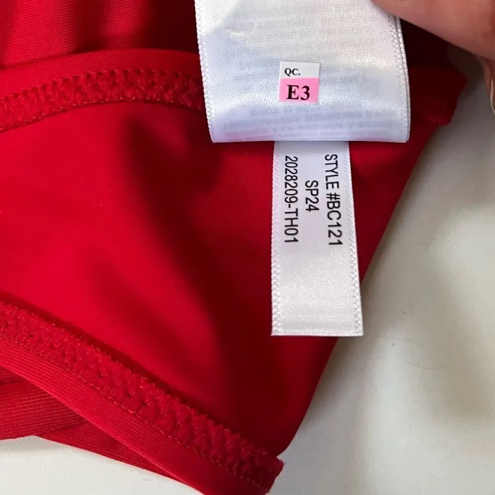 J.Crew Red Bikini 34C/M - Picture 9 of 16